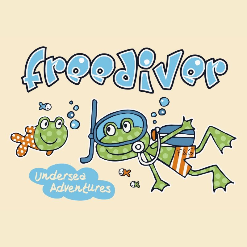 Diving frog