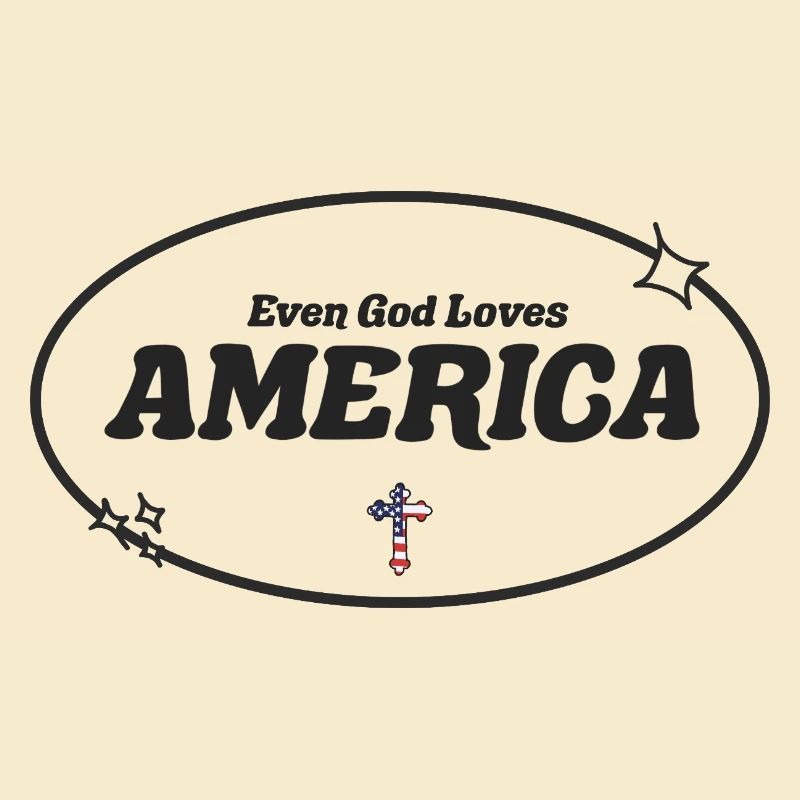 Even God Worships America