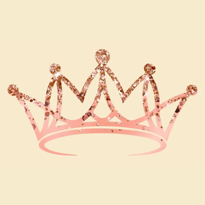 Crown, elegant, glitter, customizable