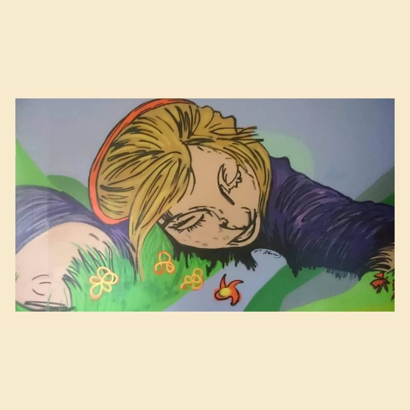 Träumendes Mädchen
