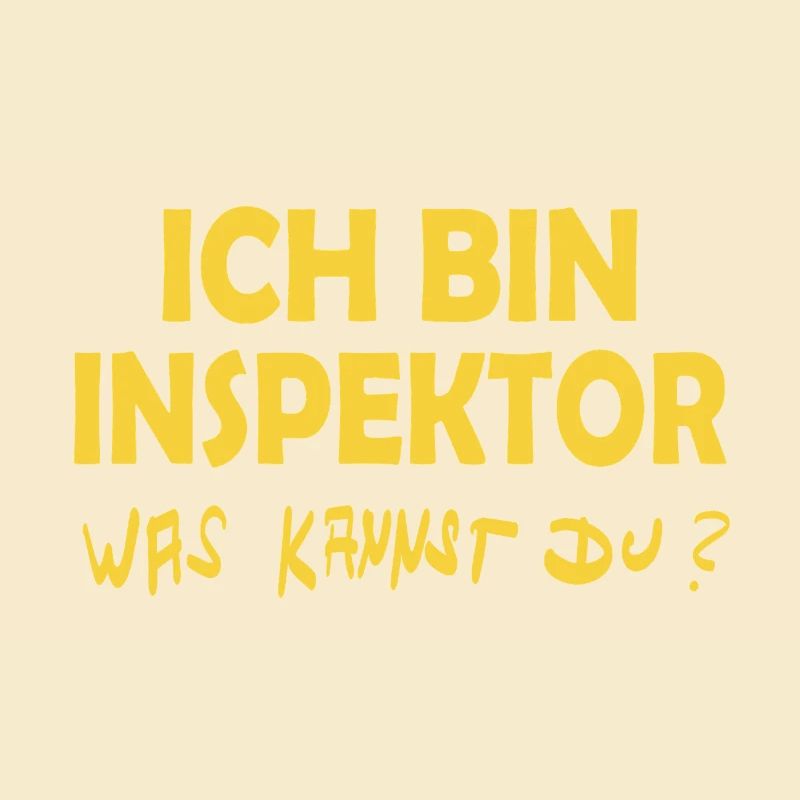 Beruf Inspektor