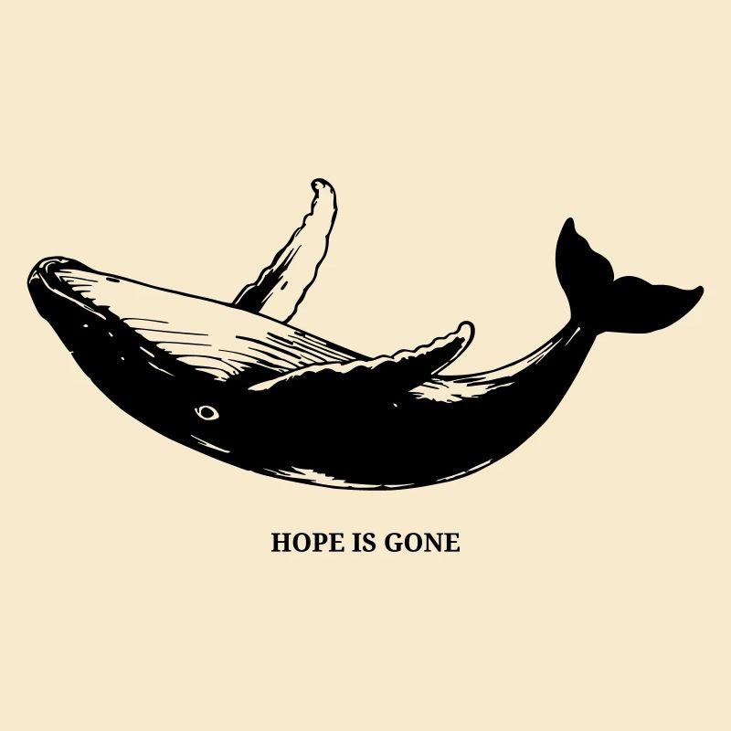 Hope is gone - schwarz