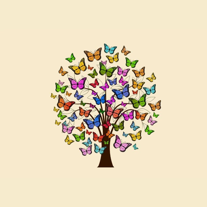 Schmetterlings-Baum