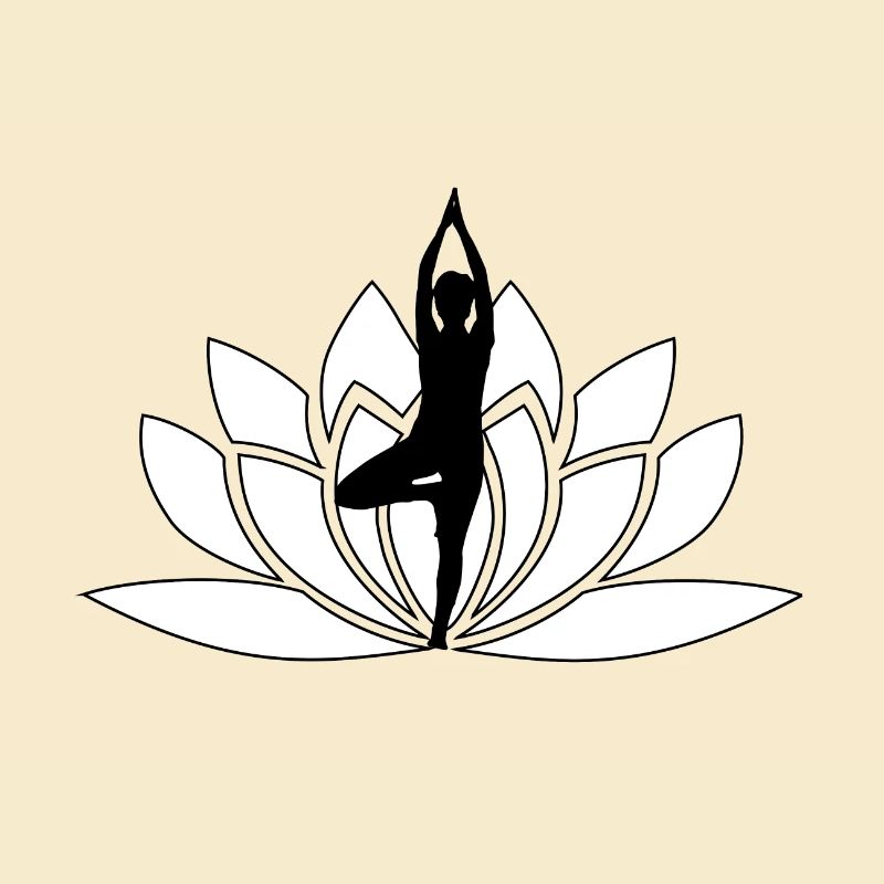 Namaste Lotus Blüte / Geschenk Idee