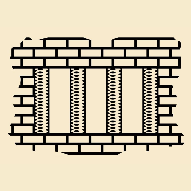 Vergittertes Fenster / barred window (1c)
