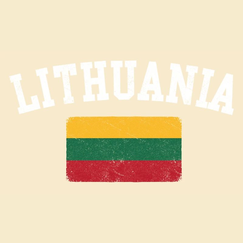 Litauen-Bogenflaggen-Tee