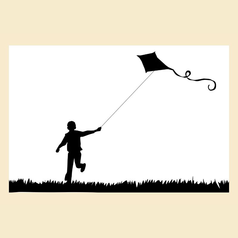 Boy with kite
