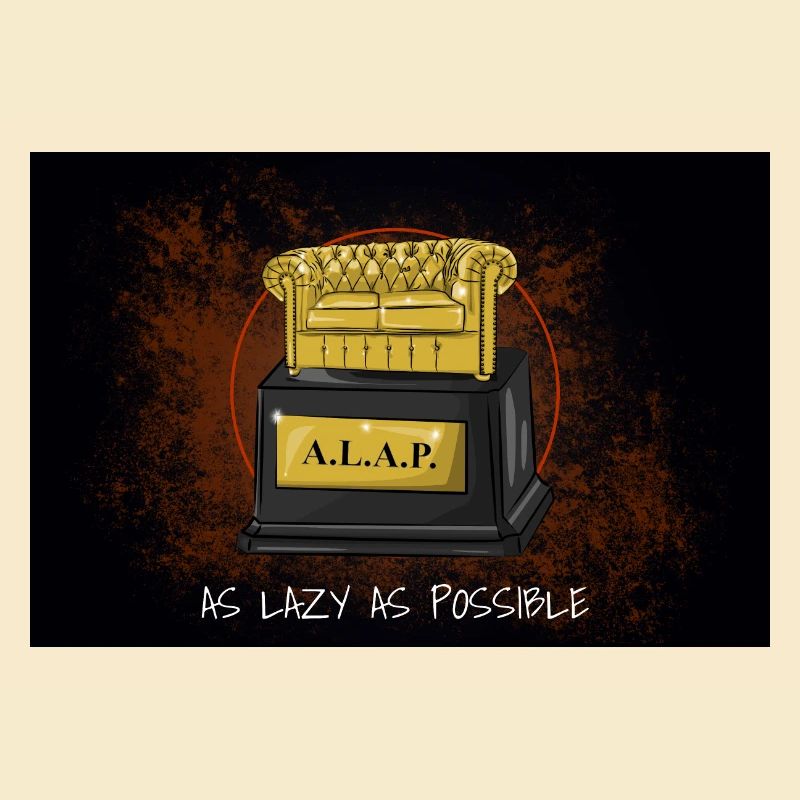 A.L.A.P. As Lazy as possible Drawing Comic Cartoon