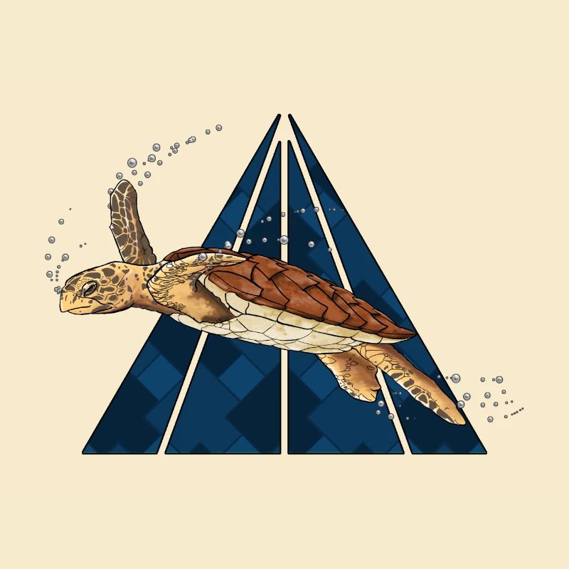 Echte Karettschildkröte