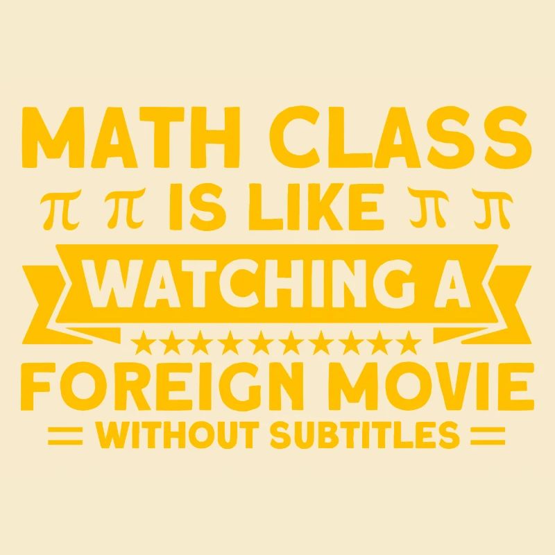 Math Mathématiques Sciences Math Cadeau