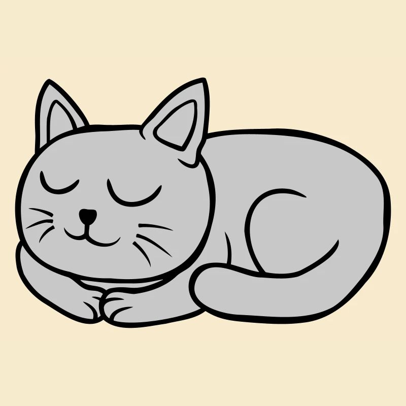 Dormir cher chat couché