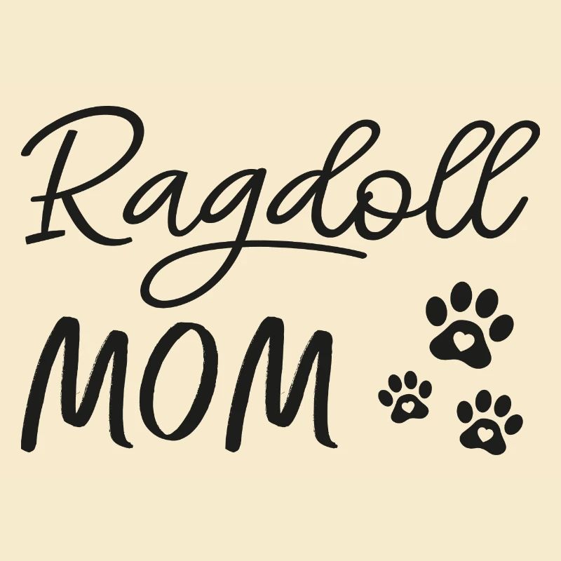 Ragdoll Mama, Ragdoll Mutter, Ragdoll Katze Besitzer Geschenk