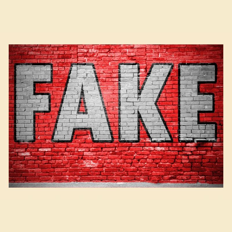 Faux graffiti de mur de briques