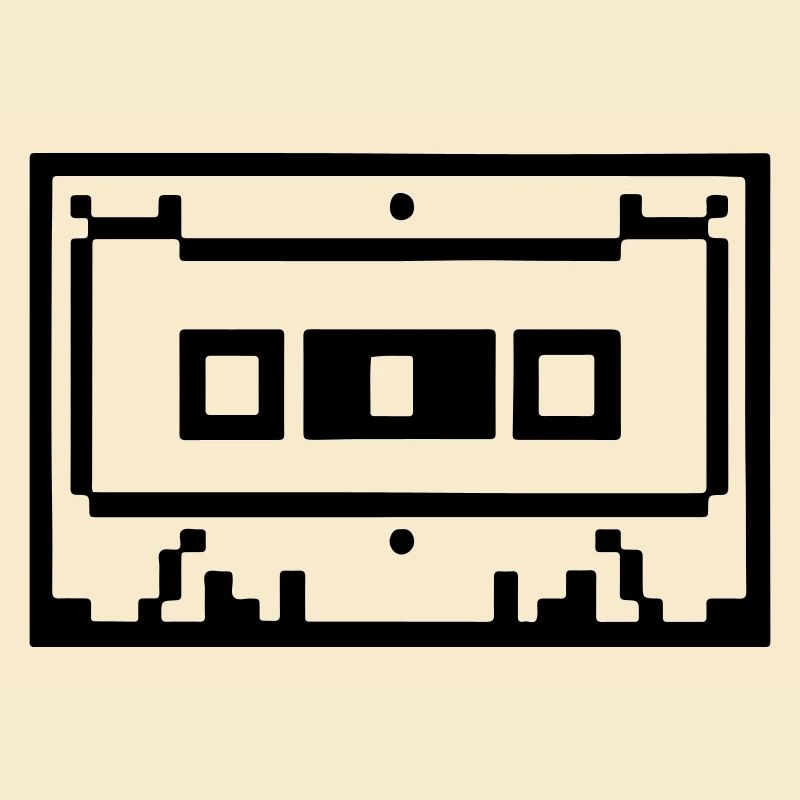 Cassette Idée cadeau rétro pixélisée