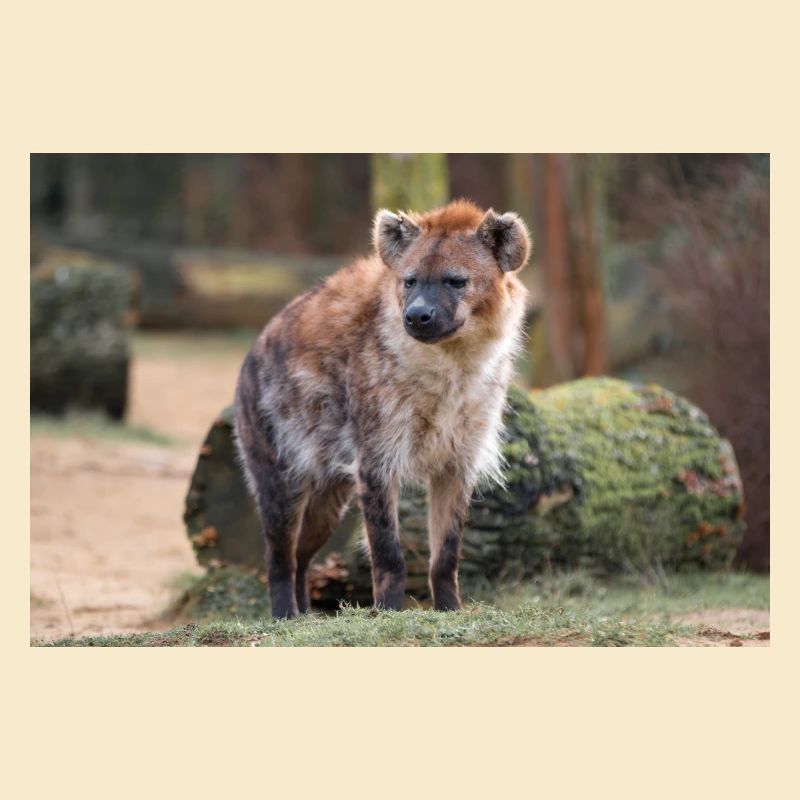 Hyäne oder Hyäne oder Harpyie (auf Deutsch Hyäne) Hyäne