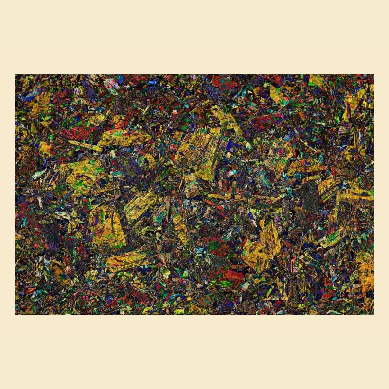 Buntes Farbmosaik