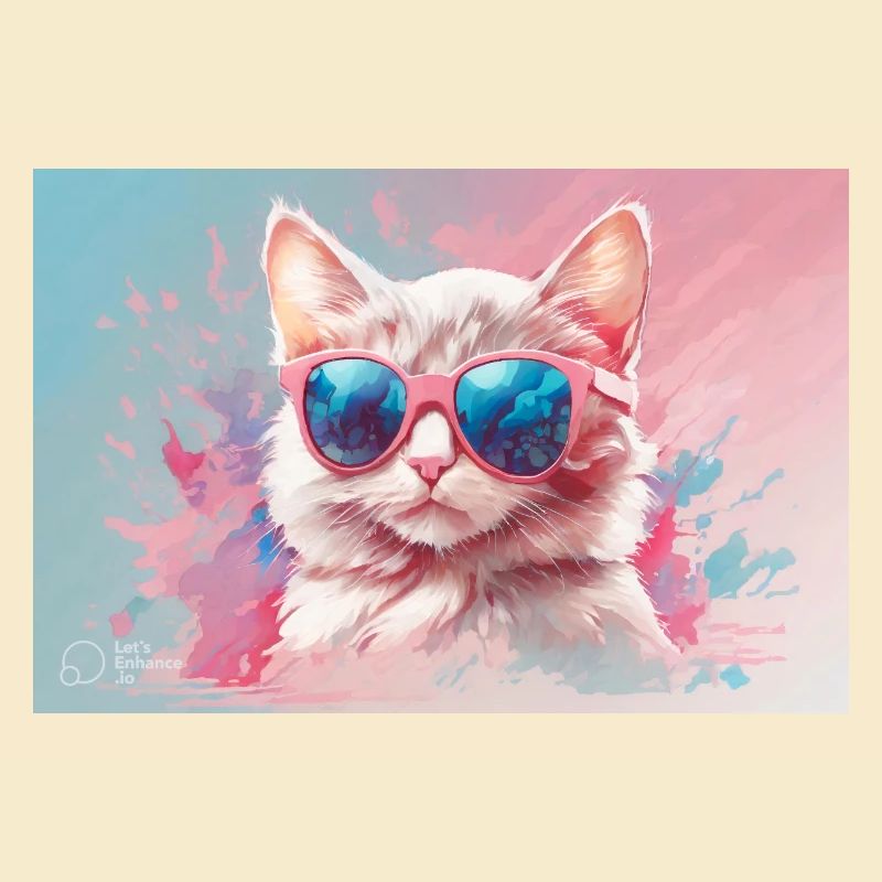 Rosa Katze