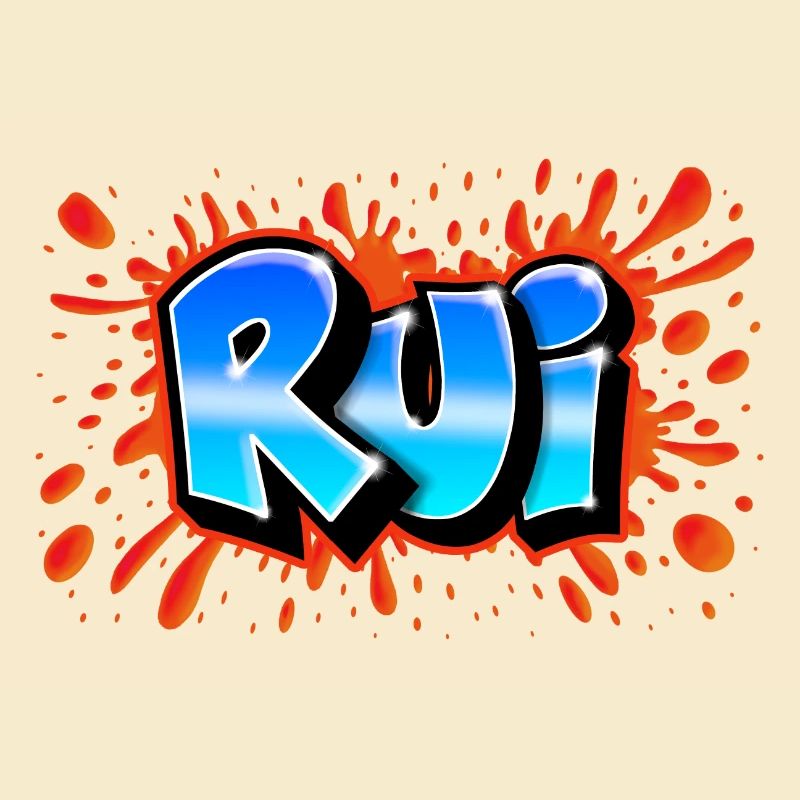 Rot Rui+splash Name Graffiti