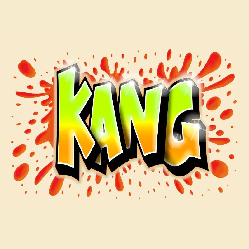 KANG GRAFFITI NAME DRUCK