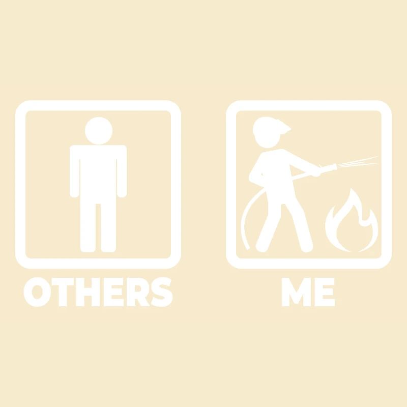 Fire Brigade Stick Figure