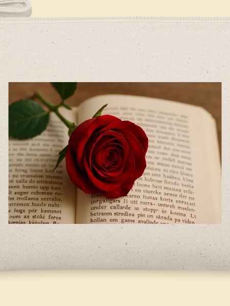 Buch und Rose
