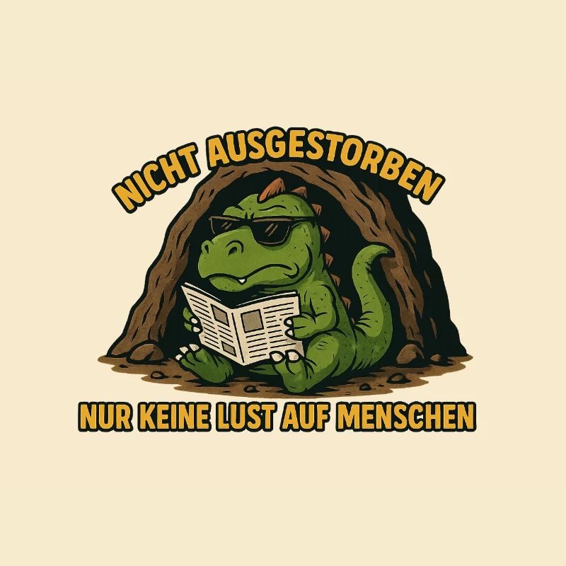 Sarkastischer Dinosaurier