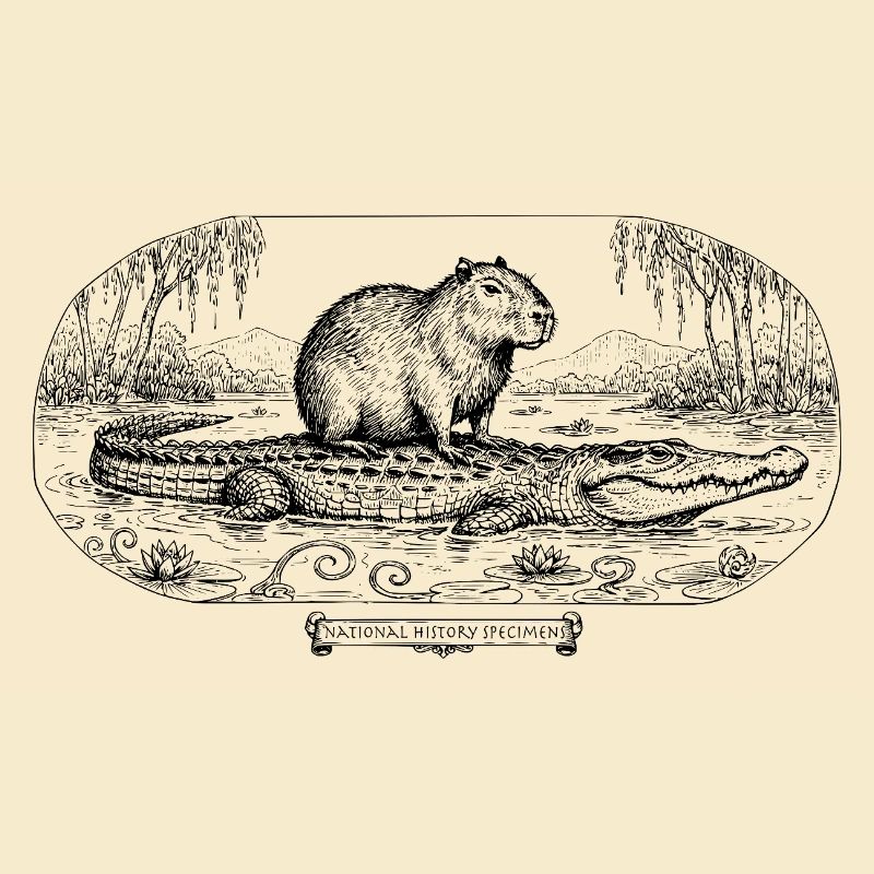 Croco et Capybara