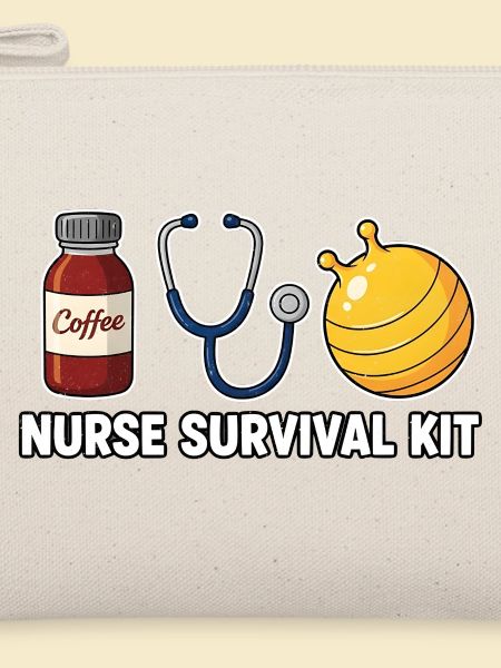 Krankenschwester Krankenpflegerin Kaffee