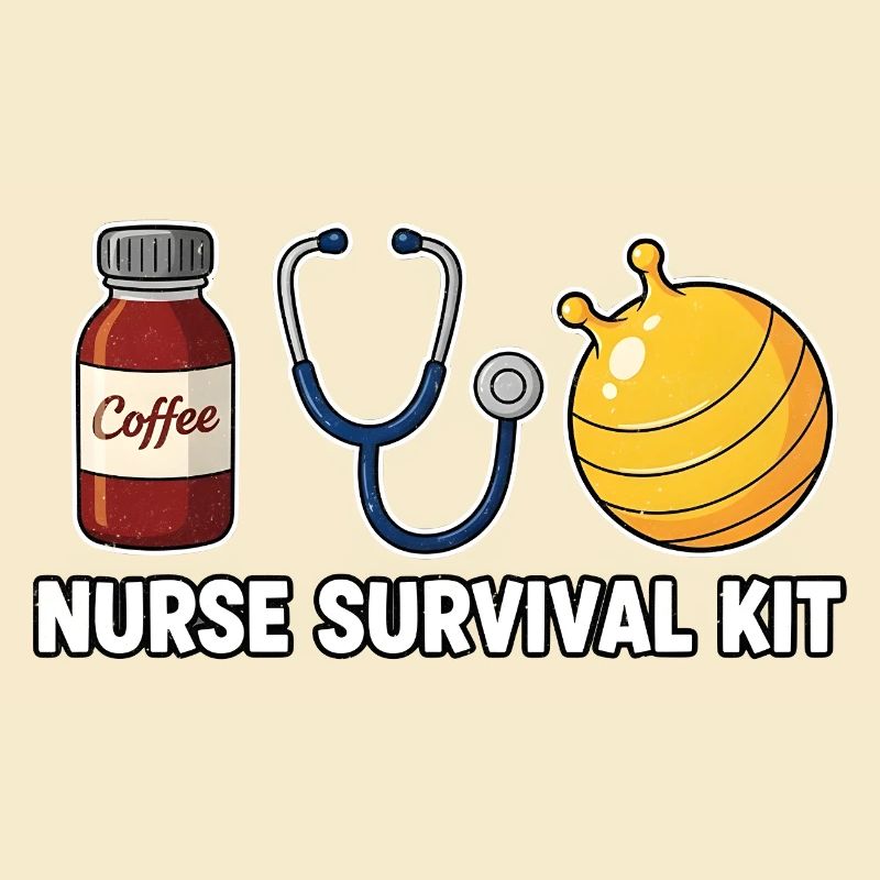 Krankenschwester Krankenpflegerin Kaffee