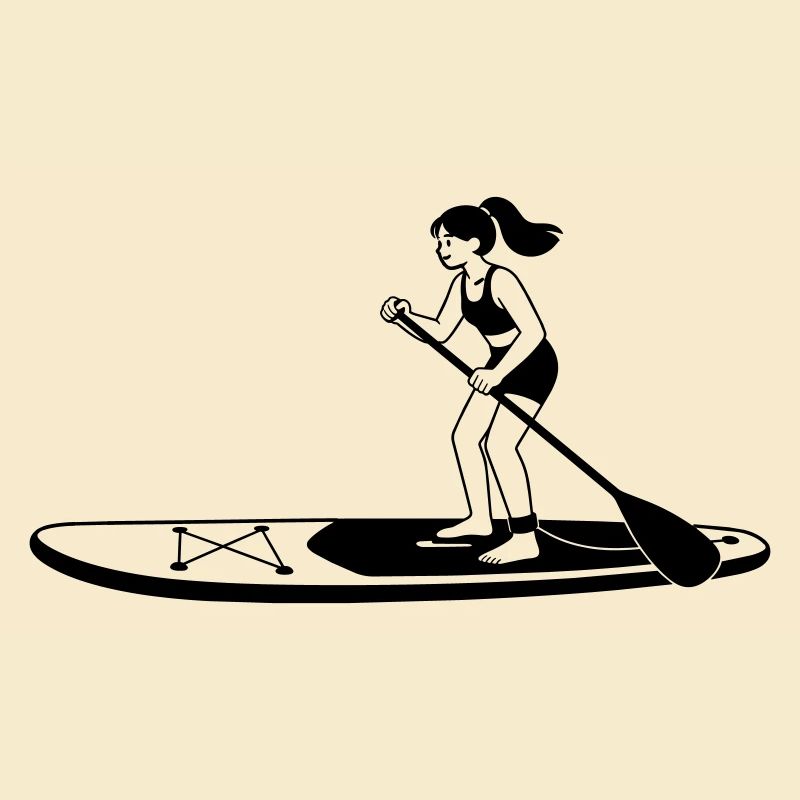 Paddleboard debout