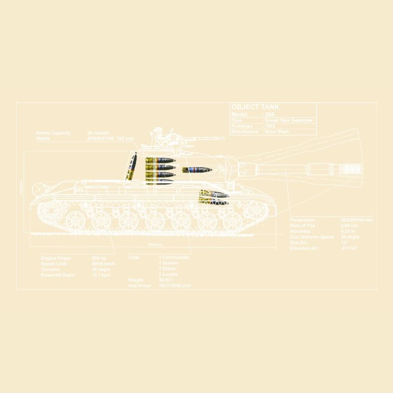 268 Objekt Bauplan