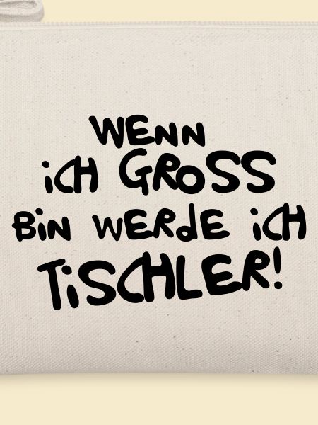 Ich werde Tischler
