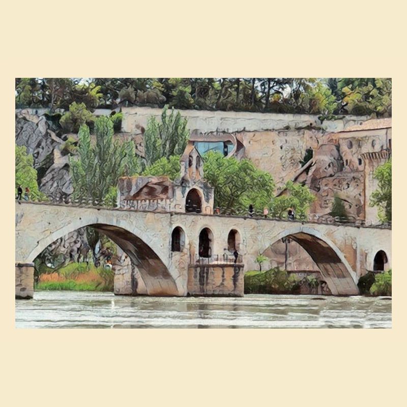 die Brücke von Avignon