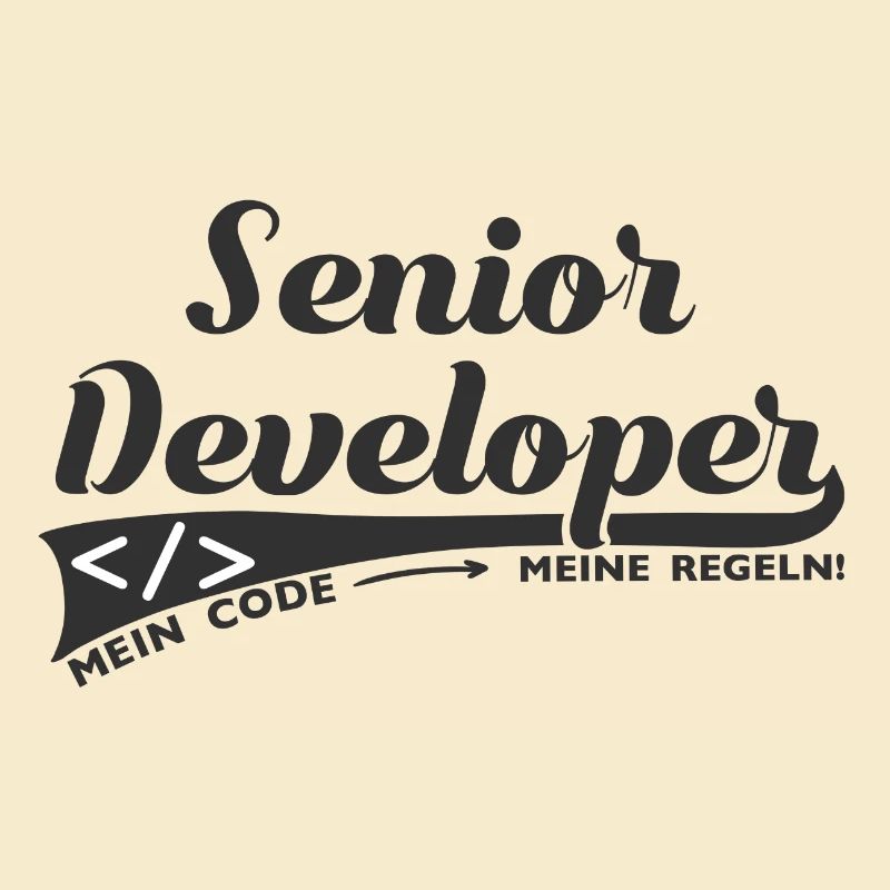Senior Developer Software Entwickler Geschenk Nerd