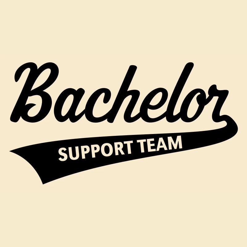 Bachelor Support Team (JGA / Schriftzug)