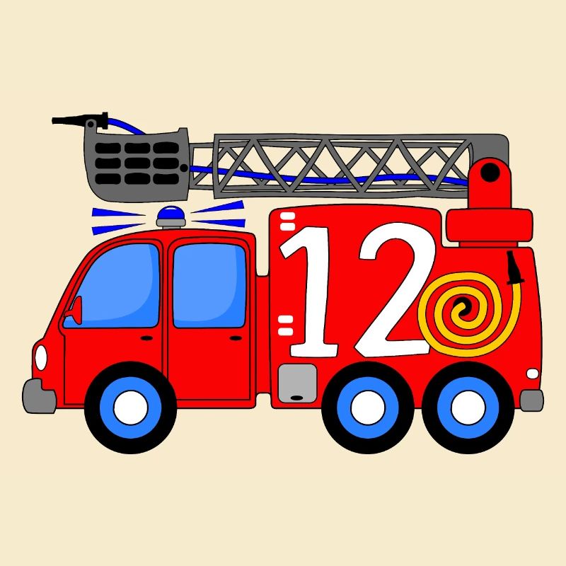 Fire engine 12th birthday children