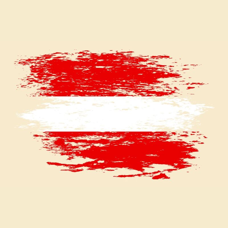 Austria map flag used