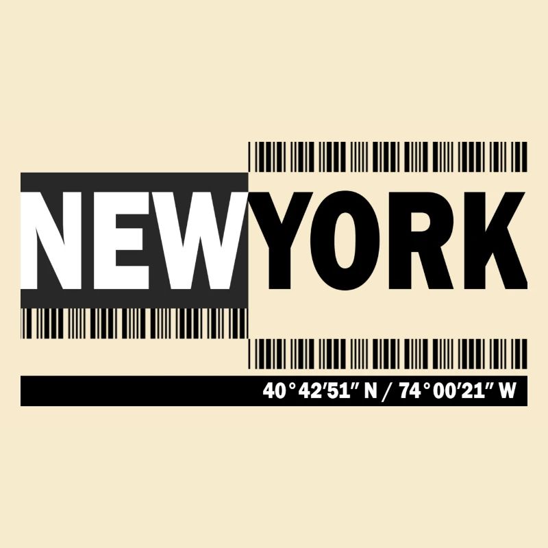 NEW YORK - Barcode