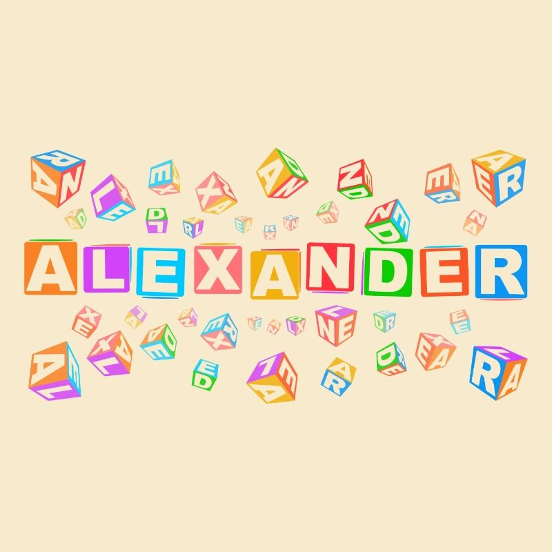 ALEXANDER colourful cubes