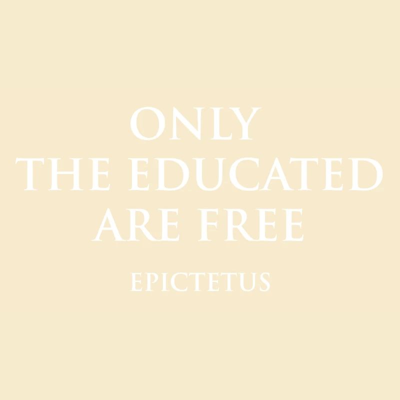 Epictetus Quote Typography Design
