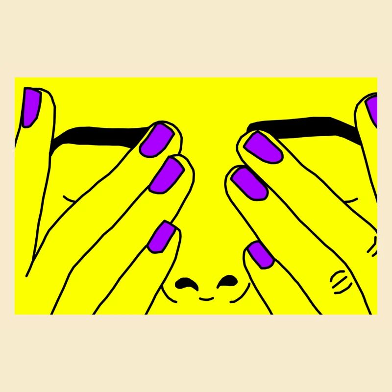 Face yellow