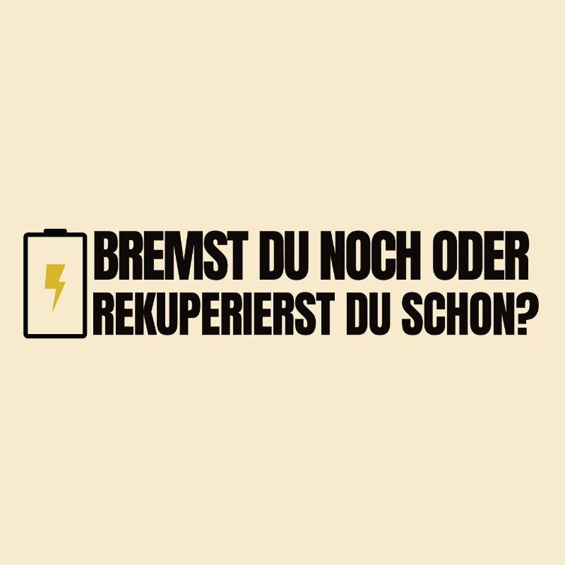 Bremst du noch oder rekuperierst du schon?