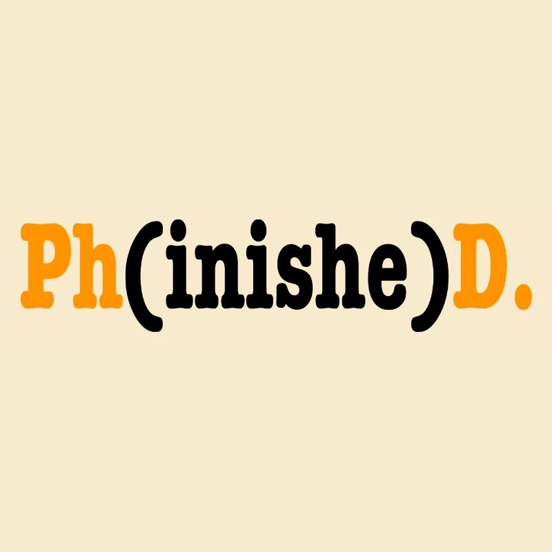Phinished Phd Student Geschenk