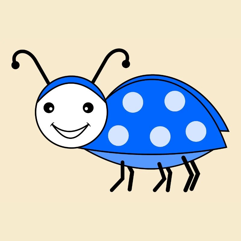 Maikäfer blau