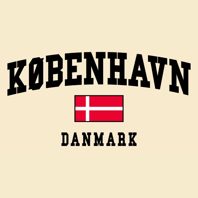 Copenhague Danemark Conception du drapeau