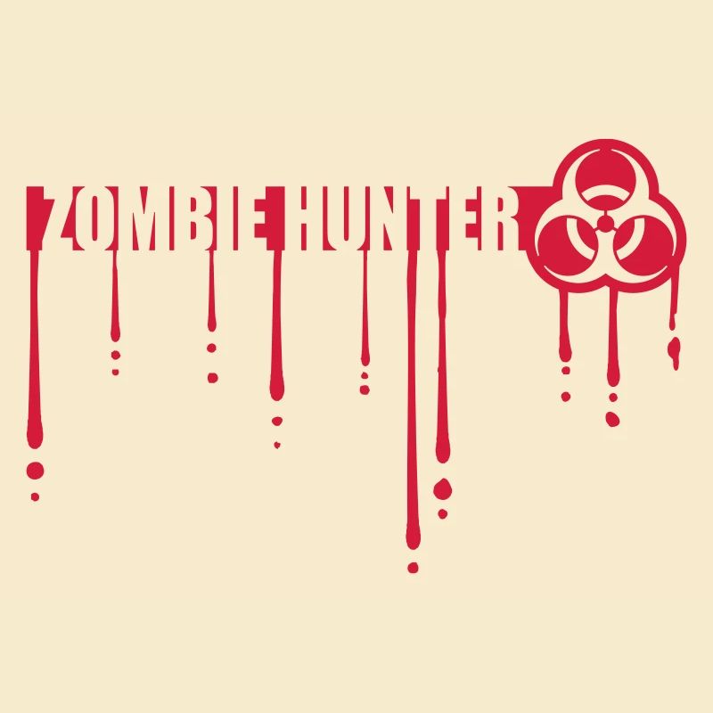 zombie hunter Halloween Zitat