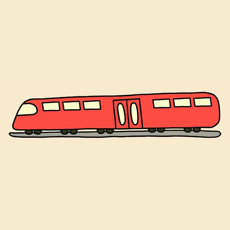 Roter Zug