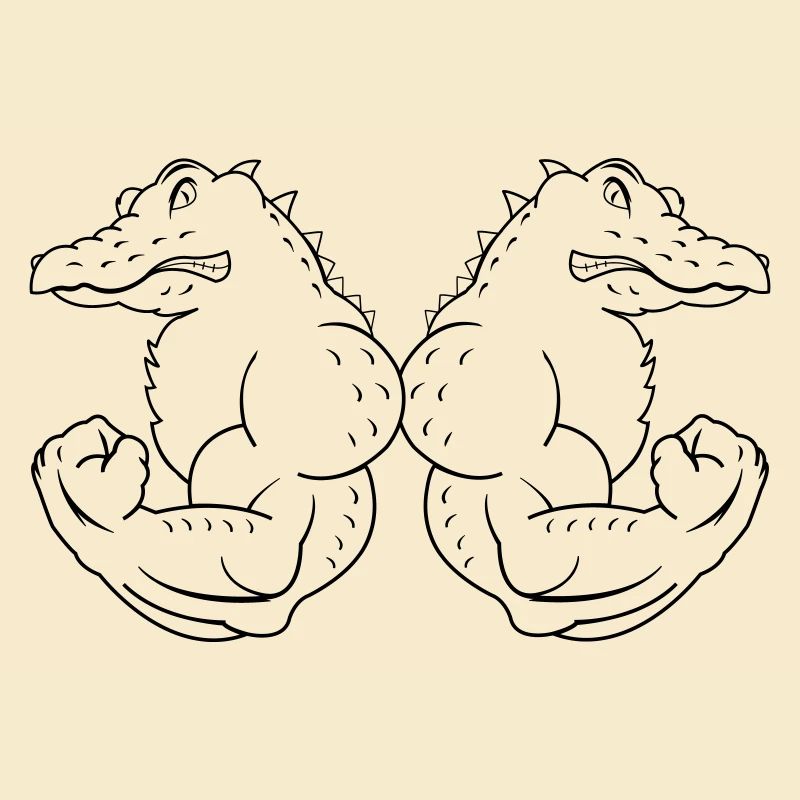 strong crocodiles