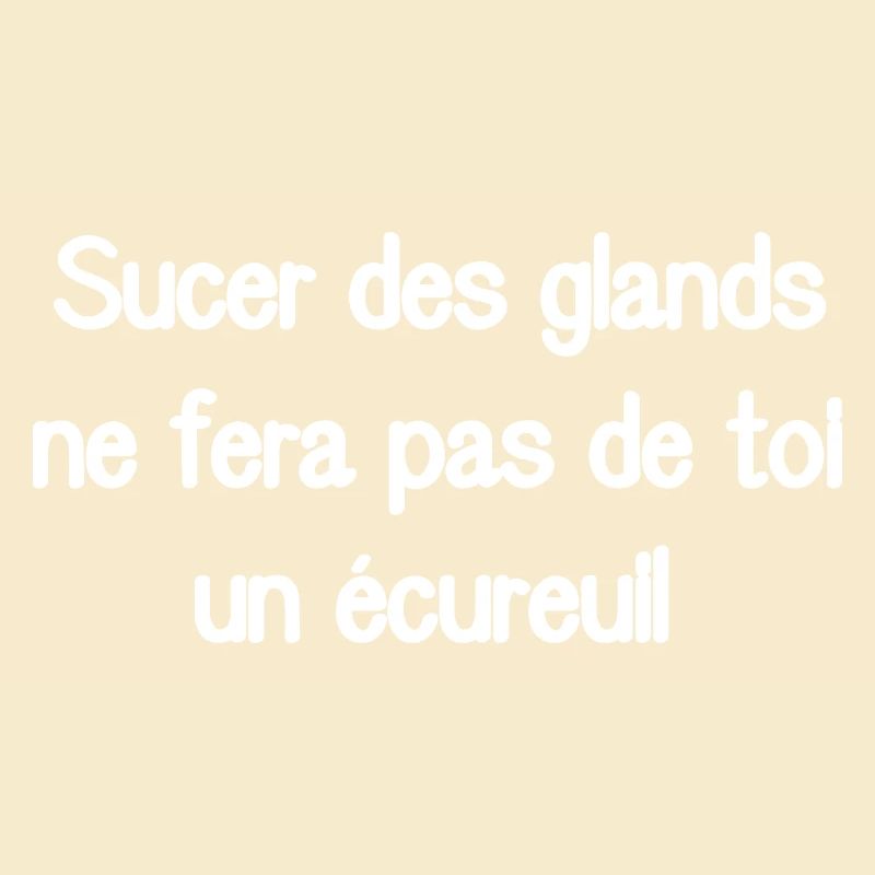 Das Lutschen an Eicheln wird dich nicht zum Eichhörnchen machen