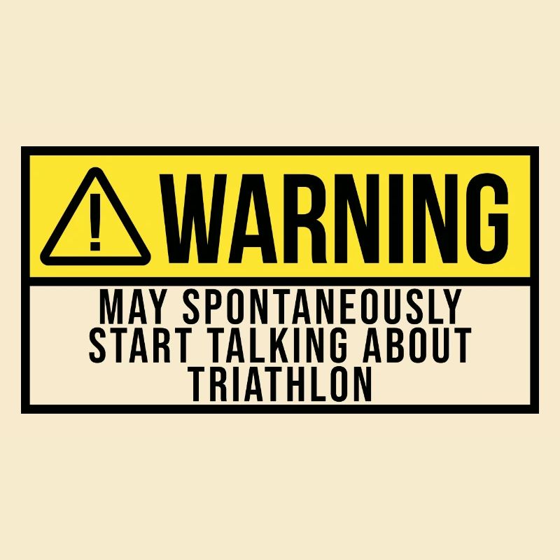 Triathlon-Warnung